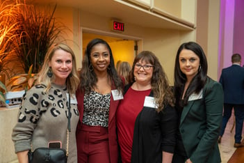 Group photo of four team members from Continental Properties.