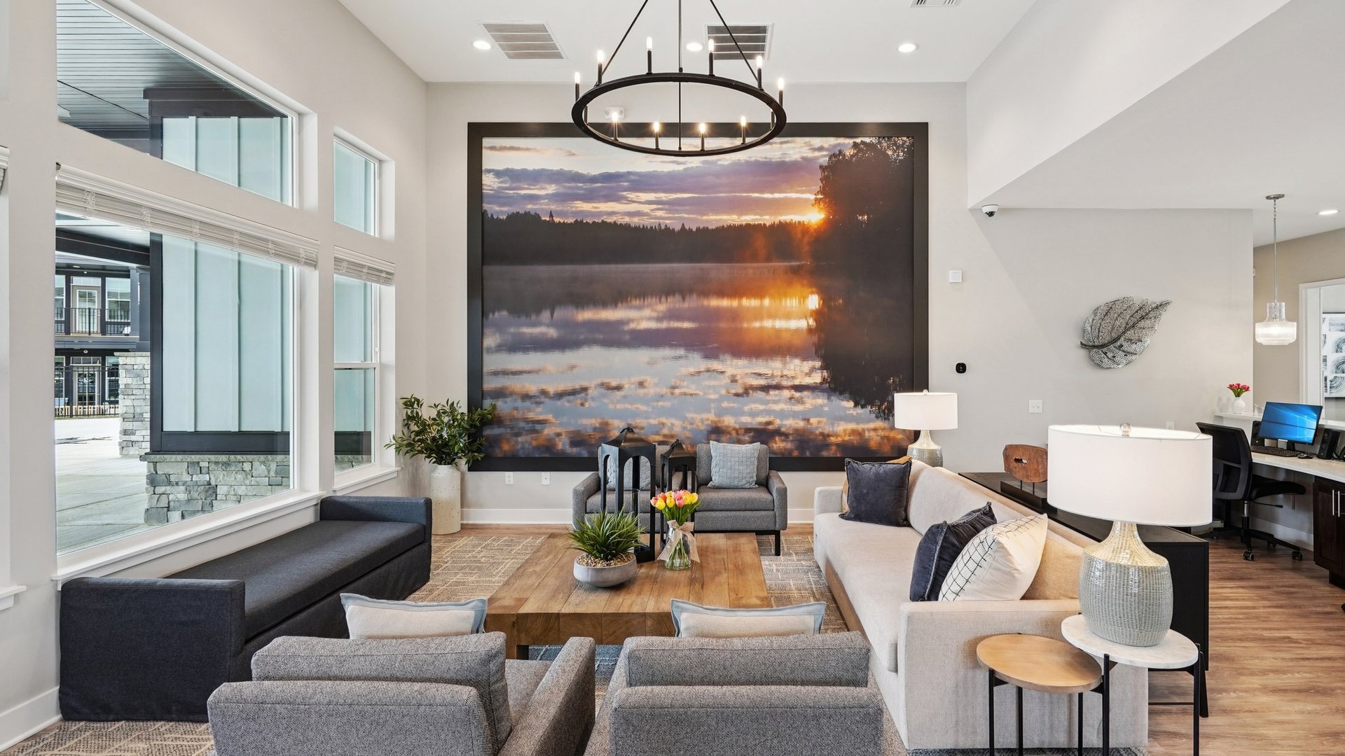Five & Main Clubhouse Interior 2