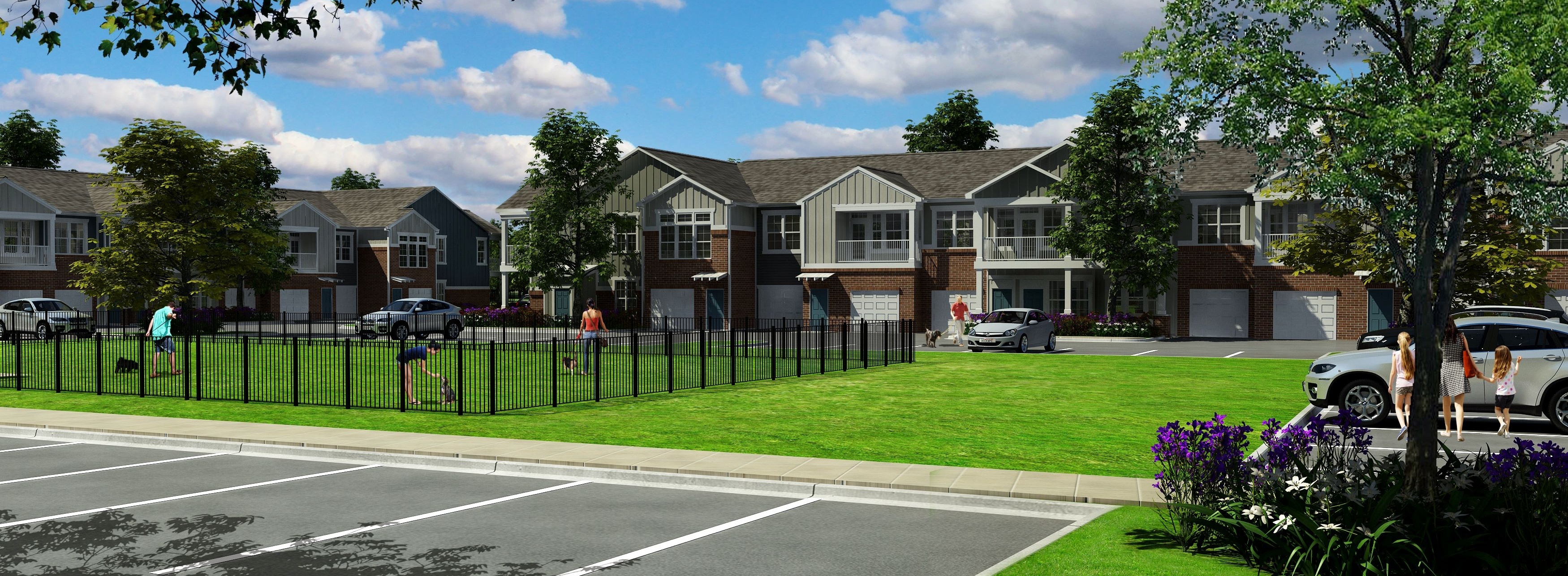 Fenced Pet Playground | Springs at Canterfield