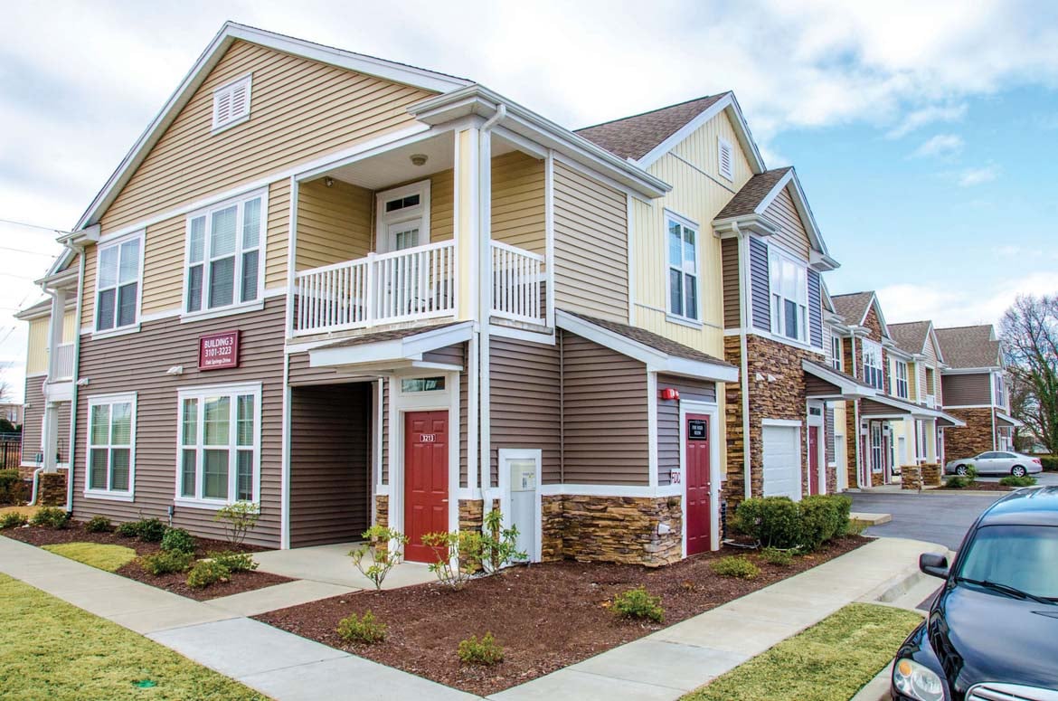 Springs at Greenville: Apartments with private entries