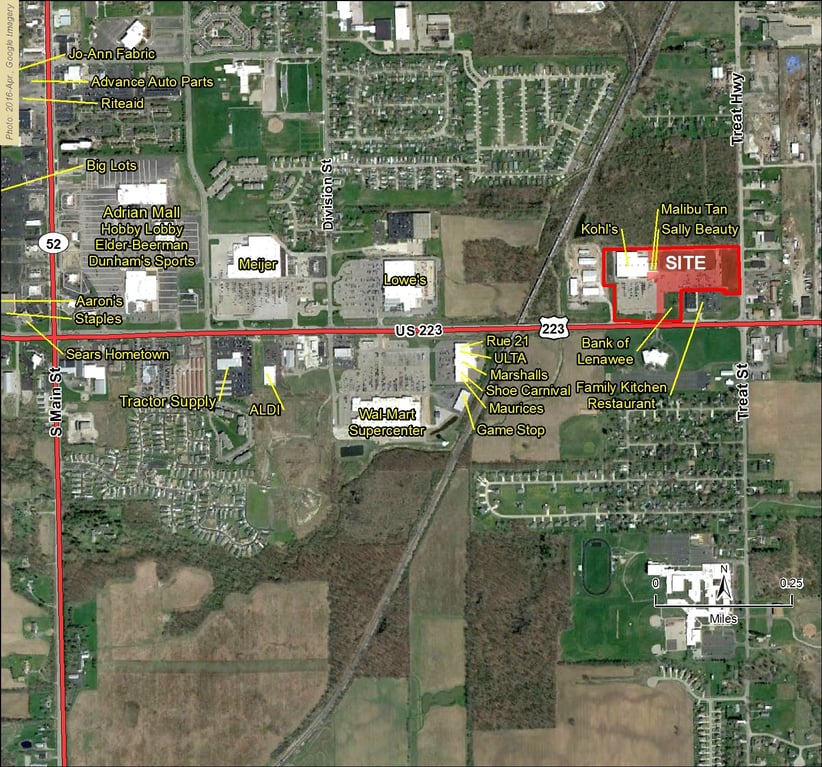 Retail Space Available │ Adrian Michigan Land
