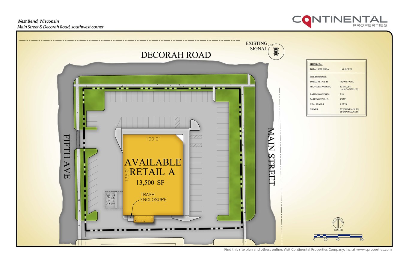 West Bend Site Plan