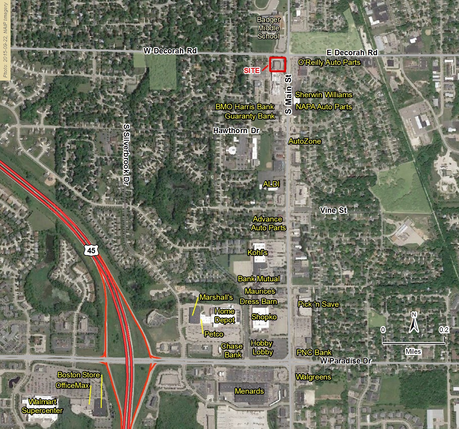 Space Available West Bend Retail