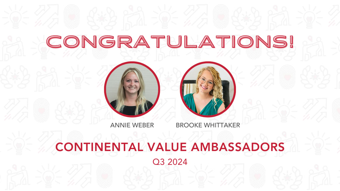 Continental Announces Q3 2024 Value Ambassadors